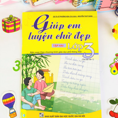 Sách - Giúp Em Luyện Chữ Đẹp Lớp 3 - Biên soạn theo CT GDPT mới - ndbooks