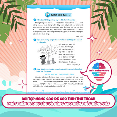 Bài tập bổ trợ Tiếng Việt – lớp 2 (cơ bản và nâng cao) Tập 2