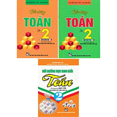 SÁCH -Combo 3 cuốn: bồi dưỡng học sinh giỏi môn toán lớp 2 (biên soạn theo chương trình giáo dục phổ thông mới)-HA-MK
