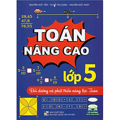 Sách - Toán nâng cao lớp 5 (Bồi dưỡng và phát triển năng lực Toán) #huongbook