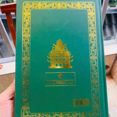 Sách - Kinh Kim Quang Minh Hiệp Bộ (Bìa cứng tặng kèm bao sách - giấy chống lóa)