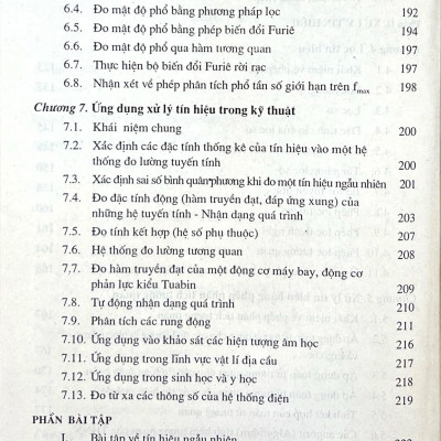 Xư lí tín hiệu số và ứng dụng