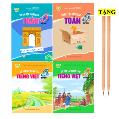 Sách - Combo Vở bài tập nâng cao Tiếng Việt 5, Tập 1+2 (Kết nối tri thức với cuộc sống)