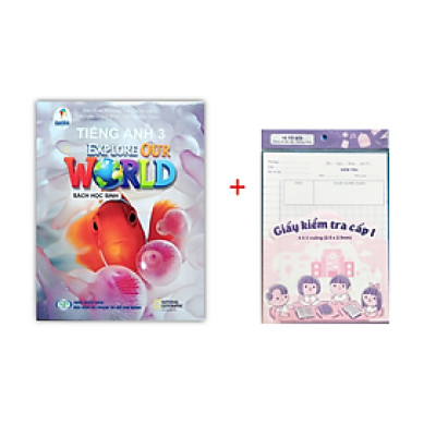 Sách - Tiếng Anh 3 - Explore Our World - Sách Học Sinh (Cánh Điều)