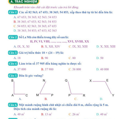 Bài Tập Tuần Toán 4 - Tập 1 (Cánh Diều)