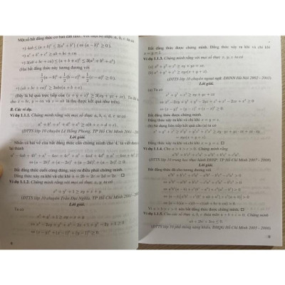 Sách - Phương pháp giải toán bất đẳng thức và cực trị dành cho hoc sinh lớp 8,9