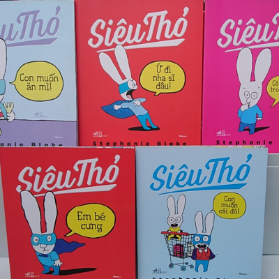 Combo Siêu Thỏ (5 Cuốn)