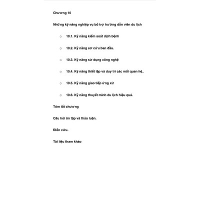 Sách Giáo trình nghiệp vụ hướng dẫn du lịch