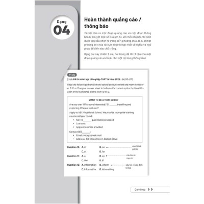 Bộ Đề Thi Thử Tốt Nghiệp THPT Môn Tiếng Anh 2025 - Bản Quyền