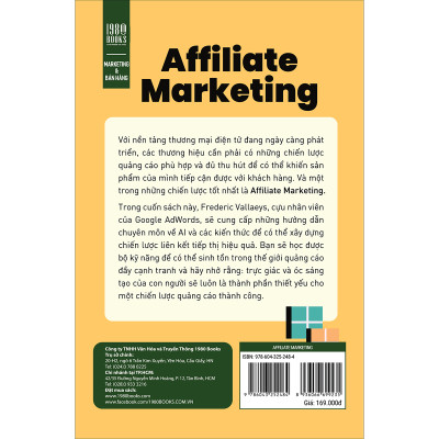 Affiliate Marketing: Thấu hiểu tâm lý khách hàng - Tối ưu chi phí quảng cáo - Thúc đẩy doanh số bán hàng