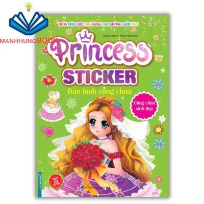 Sách - Combo 2c princess sticker(xinh xắn+xinh đẹp)