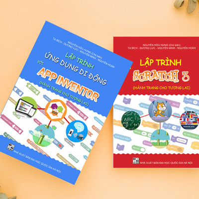 Combo 2 sách Lập trình với Scratch 3 và Lập trình với App Inventor