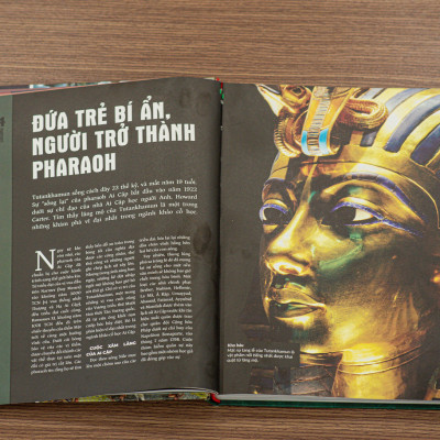 Combo 2 Cuốn Sách Bách Khoa Toàn Thư - Kỳ Quan Thế Giới, Bí Ẩn Của Lịch Sử- Tổng Hợp Kiến Thức Về Lịch Sử, Địa Lý, Du Lịch Khám Phá Thế Giới - Á Châu Books Bìa Cứng, In Màu