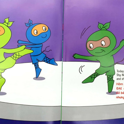 Ninja Nhí - Rèn Luyện Tư Duy Tích Cực - Ninja Tốt Tính (Song Ngữ)