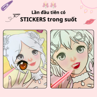 Sách Trang Điểm Công Chúa Nhật Bản Mori _MEGA