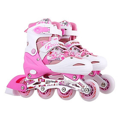 Giày Trượt Patin Longfeng 906 Đại Nam Sport LF906 - Hồng