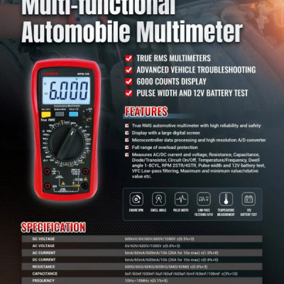 Đồng Hồ Vạn Năng VOM LAUNCH MTM-100