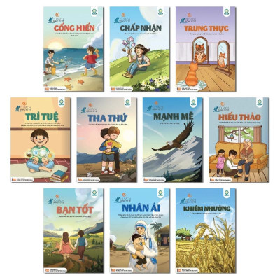 Bộ 10 Quyển Sách Sống Tử Tế - Ươm Mầm Tư Duy Và Giá Trị Sống Cho Trẻ