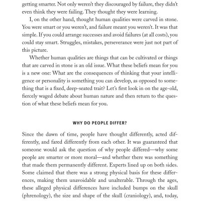 Mindset : The New Psychology of Success (How We Can Learn To Fulfill Our Potential)