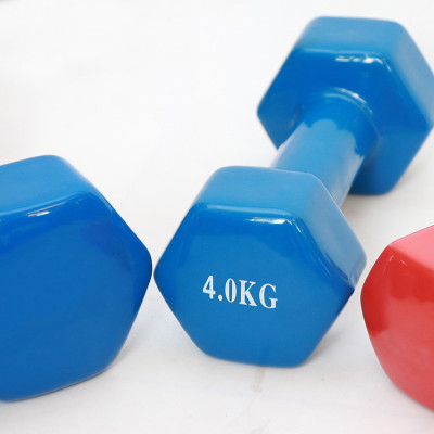 Bộ Tạ Tay 4kg Bọc Cao Su Trơn Lõi Thép Cao Cấp Chính Hãng Đại Nam Sport (Tổng 8kg)-Giao Màu Ngẫu Nhiên