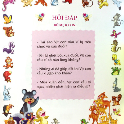 Sách Truyện Kể Ngày Xửa Ngày Xưa - Vịt Con Xấu Xí