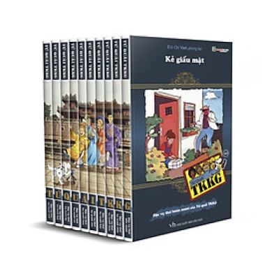 Tứ Quái TKKG - combo 10 cuốn (từ tập 31-40)