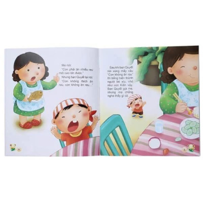 Dạy Trẻ Thói Quen Tốt 2 - Rau Củ Thật Là Ngon (Tái Bản 2018)