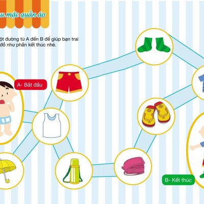 Toán tư duy - Dành cho trẻ em 3 - 4 tuổi 
