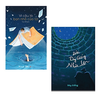 Combo 2 Cuốn Sách Chữa Lành Tâm Hồn Hay-Vì Cậu Là Bạn Nhỏ Của Tớ+ Dưới Đáy Giếng Nhìn Lên