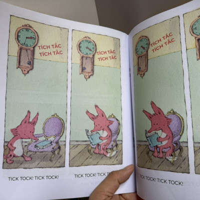 [Truyện tranh song ngữ, in màu toàn bộ] Combo 4 cuốn TÌNH BẠN DIỆU KỲ - PHÁT TRIỂN EQ - CHIẾC BÚA MẤT TÍCH - NGỦ LANG - LÊN LÊN XUỐNG XUỐNG - CHIẾC BÁNH SÔ-CÔ-LA - Sergio Ruzzier - Thúy Loan - Hà Giang Books - NXB Văn Học.