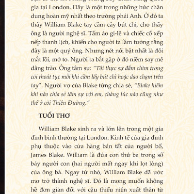 Sách - Tuyển Tập William Blake - Khúc Ca Thơ Ngây Và Từng Trải