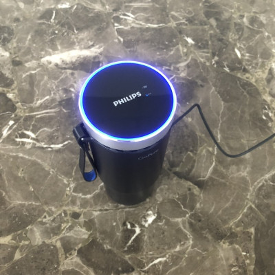 Máy khử mùi, lọc không khí dạng cốc trên xe ô tô Philips GP5601. Hàng châu Mỹ chính hãng