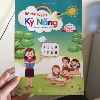 Bộ 8 cuốn Bé Rèn Kỹ Năng Dành Cho Bé 5-6 Tuổi