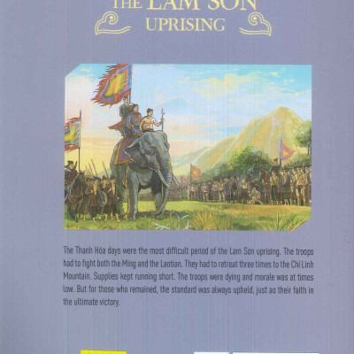A HISTORY OF VIETNAM IN PICTURES - THE LAM SƠN UPRISING (IN MÀU, BÌA MỀM)