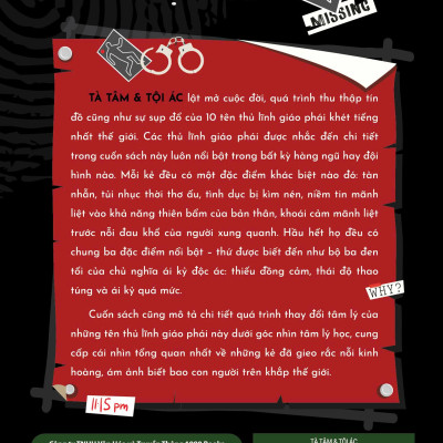 Sách - Tà Tâm & Tội Ác