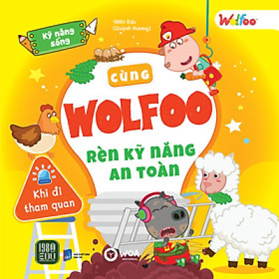 Sách - Cùng Wolfoo Rèn Kỹ Năng An Toàn Khi Đi Tham Quan
