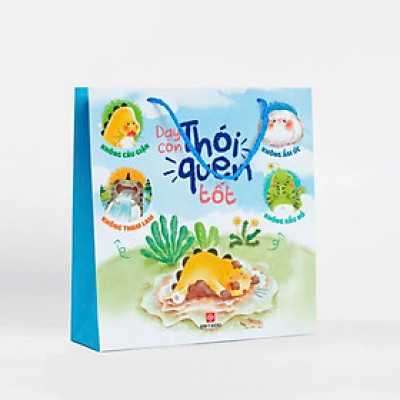 Sách - Bộ túi: Dạy con thói quen tốt - Đinh Tị Books