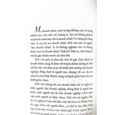 Mẹ Là Doanh Nhân - Vanlangbooks