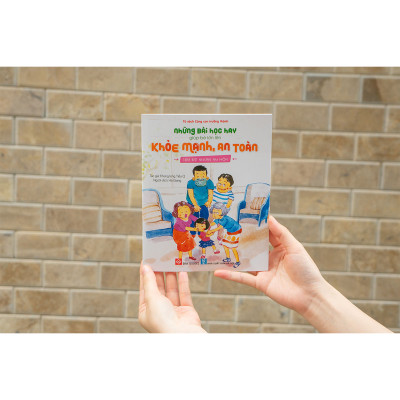 Combo (5T): Những bài học hay giúp bé lớn lên khỏe mạnh, an toàn