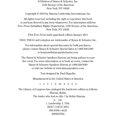 The Leader Who Had No Title: A Modern Fable On Real Success In Business And In Life