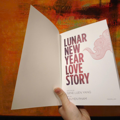 Sách - Lunar New Year Love Story by Gene Luen Yang & Leuyen Pham - Young Adult Graphic Novel