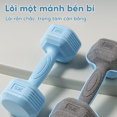 Tạ Tập Tay Nhựa 314 - 2KG Chuyên Tập Gym Yoga Pilates Thể Dục Tại Nhà