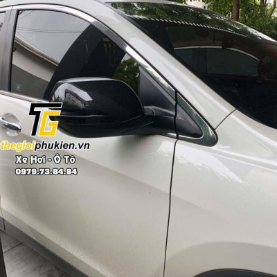 Bộ ốp gương chiếu hậu Honda CRV, CR-V 2018-2020 vân Carbon cap cấp