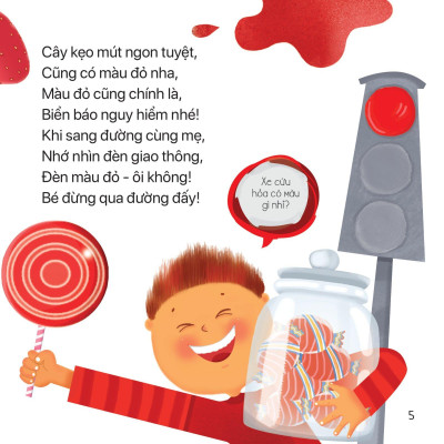 Thơ Hay Cho Bé - Học Về Màu Sắc