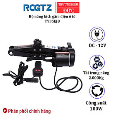 Bộ nâng kích gầm điện ô tô nhãn hiệu ROGTZ Công suất 100W, tải trọng 2000kg, Điện Áp : DC12V, dòng 10A - Hàng nhập khẩu