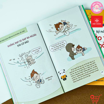 Sách - 100++ Kỹ Năng Tự Bảo Vệ Bản Thân Cho Trẻ 3-9 Tuổi - Đinh Tị Books