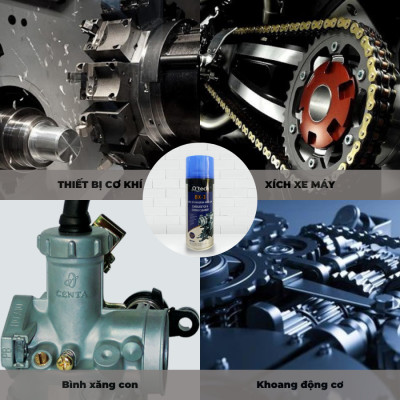 Xịt Tẩy Rửa Dầu Nhớt, Cặn Carbon, Vệ Sinh Bình Xăng Con BX3 Carburetor & Choke Cleaner - Hàng Chính Hãng