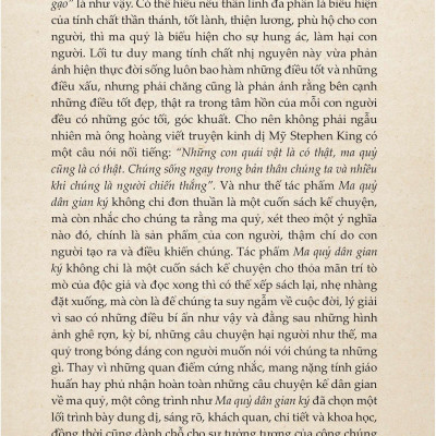 Ma Quỷ Dân Gian Ký - Quyển 2