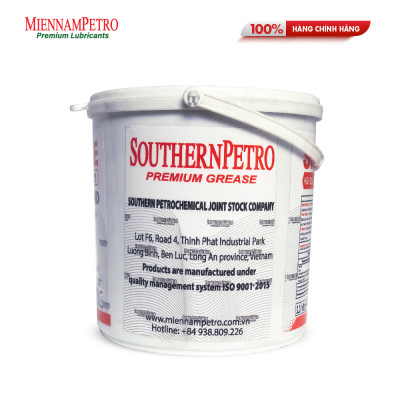 Mỡ Bôi Trơn MiennamPetro Sinogrease EP3 NLGI 3 2,5KG Bảo Vệ Ô Tô Công Nghiệp Cao Cấp