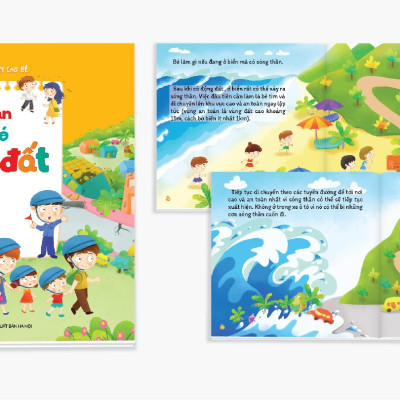 Sách - Kỹ năng thoát hiểm - Bộ sách cẩm nang an toàn cho bé 3 đến 12 tuổi - Trọn bộ 6 cuốn